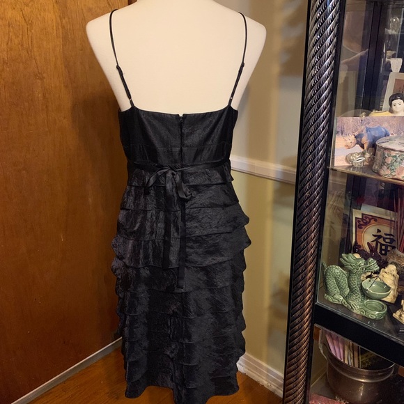 ❤️❤️❤️Adrianna Papell Little Black Dress 8 - Picture 3 of 8